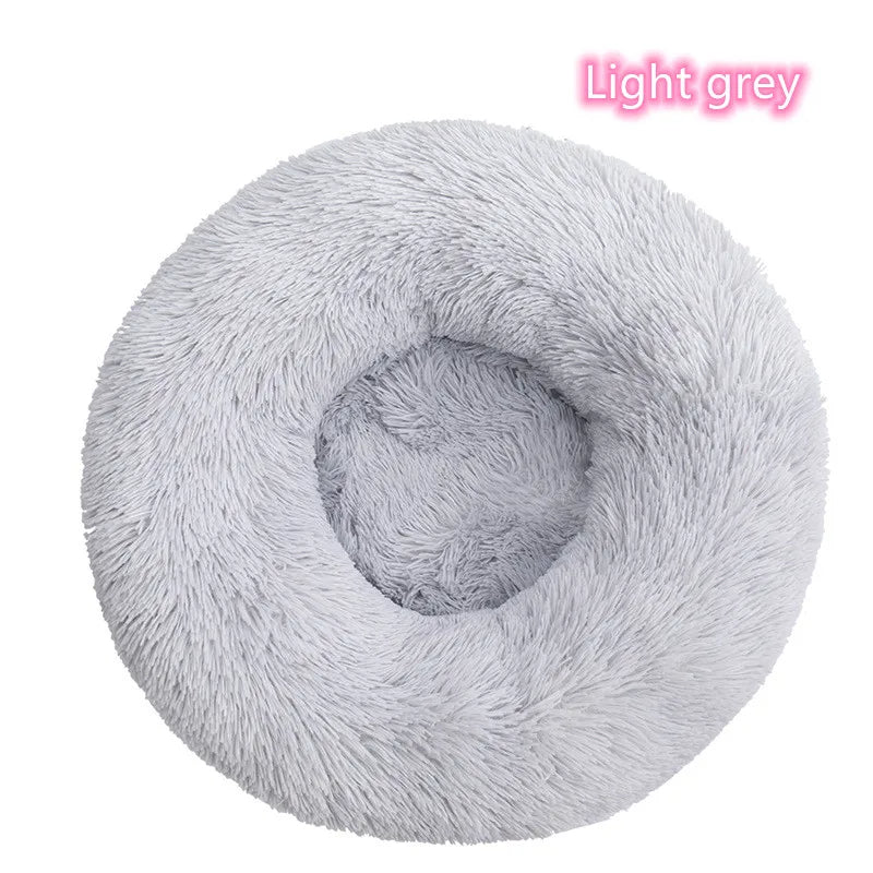 Coussin lit pour chat argent douillet