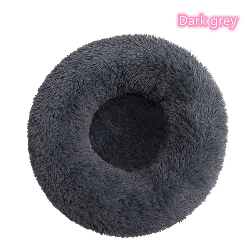 Coussin lit pour chat gris douillet