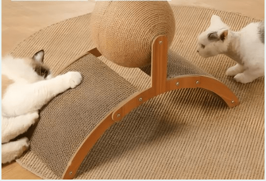 Griffoir a Chat - boule - planche - Boutique Chat l'Heureux