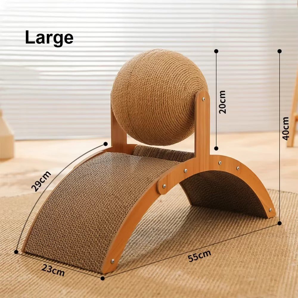 Griffoir pour chat grandeur large de 55 cm par 23 cm par 40 cm