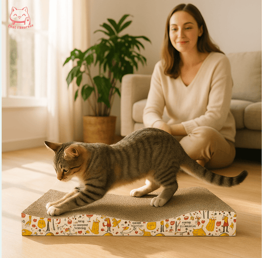 Griffoir pour chat - planche a gratter - Boutique Chat l'Heureux