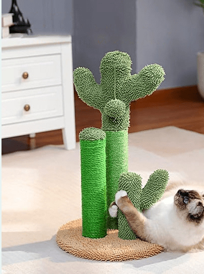 Griffoir pour chat - trois poteaux - Boutique Chat l'Heureux