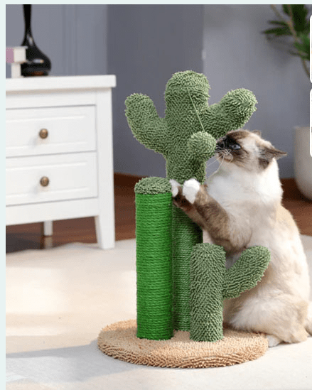 Griffoir pour chat - trois poteaux - Boutique Chat l'Heureux