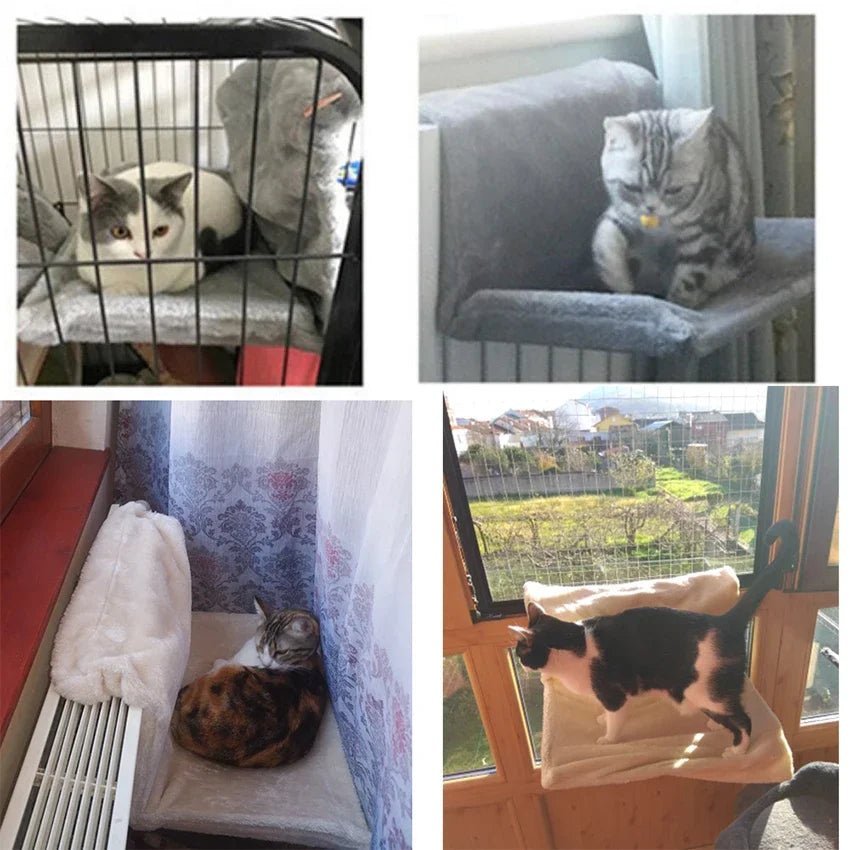Hamac pour chat de suspendu luxueux et polyvalence