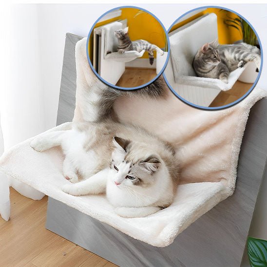 Hamac pour chat radiateur luxueux et confort