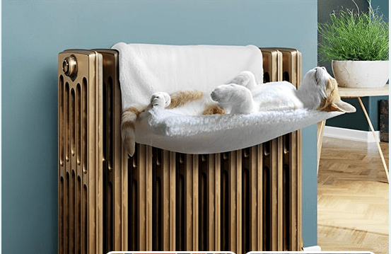 Hamac pour chat - radiateur - luxueux - Boutique Chat l'Heureux