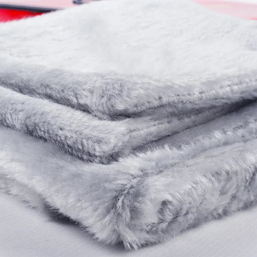 Hamac pour chat suspendu luxueux avec tissu peluche