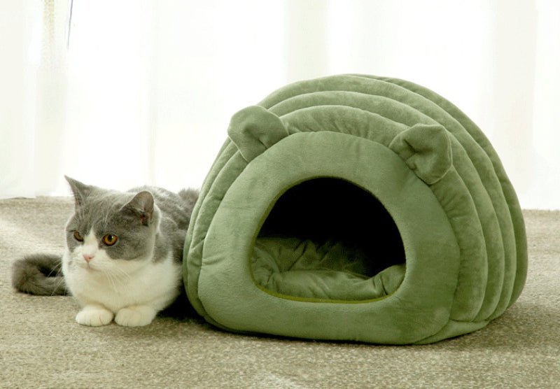 Panier pour chat chenille jolie