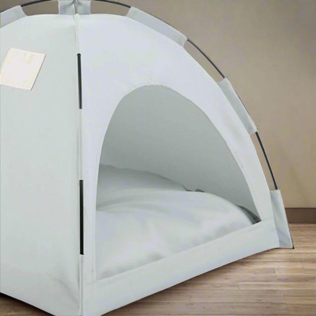 Tente Chat - CatTentBed™  Gris Cyan 