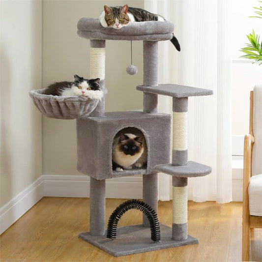 Arbre à chat - Compact Élégance - Boutique Chat l'Heureux