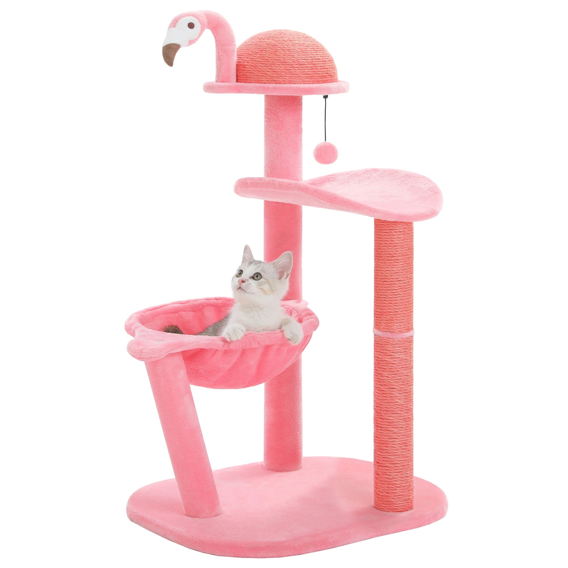 Arbre a chat flamant rose cool