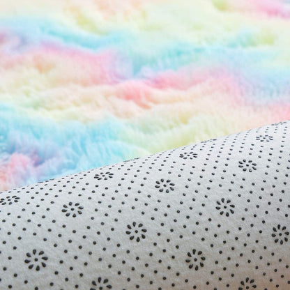 Coussin pour Chat  couleur Arc-en-ciel  dessous