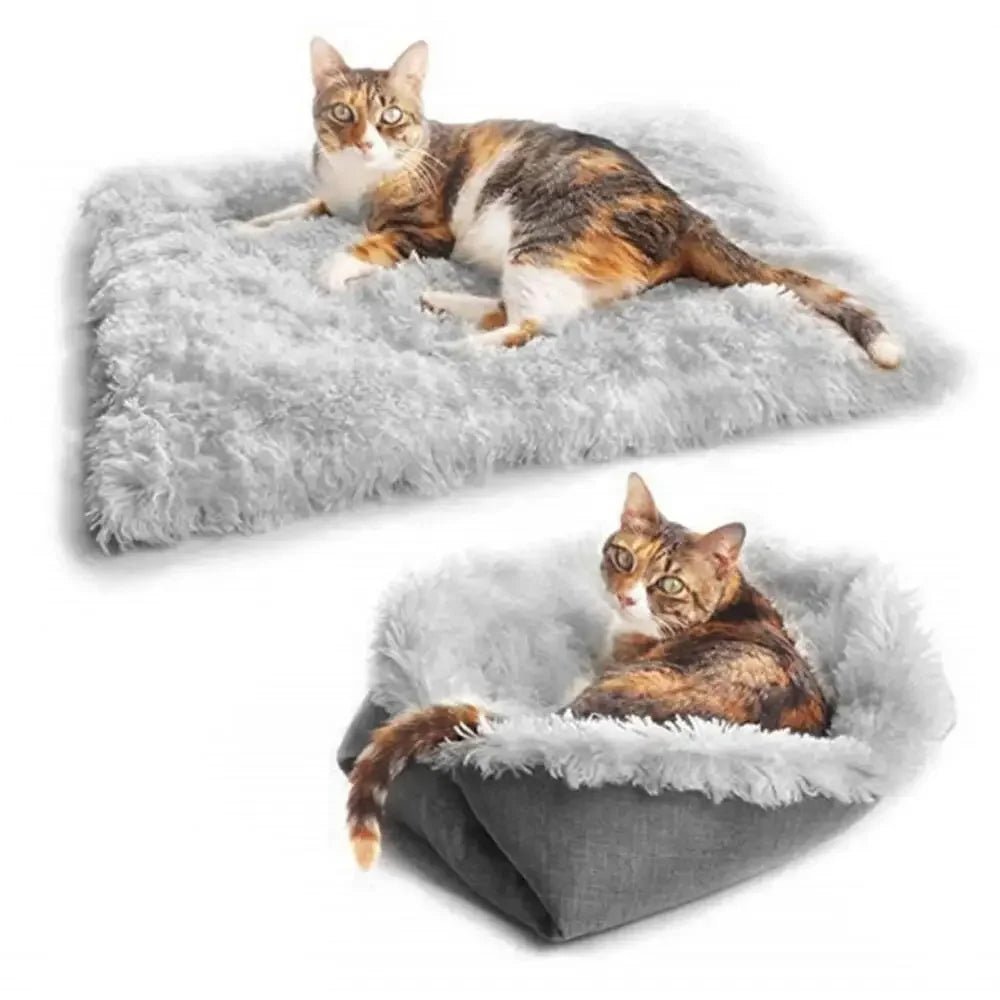 Coussin pour chat 2-en-1 pour repos total