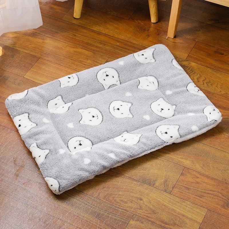 Coussin pour chat en tapis ultra couleur gris
