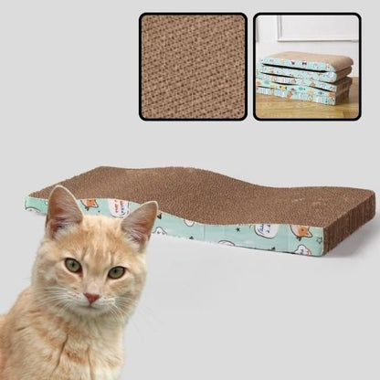 Griffoir à chat planche brun