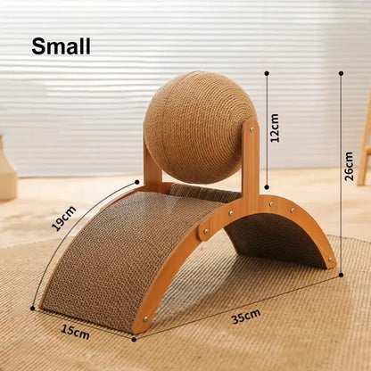 Griffoir pour chat grandeur petit de 35 cm par 15 cm par 26 cm