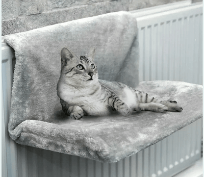 Hamac pour chat - radiateur - luxueux - Boutique Chat l'Heureux