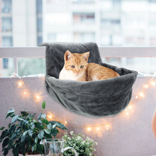 Hamac pour chat suspendu radiateur balcon