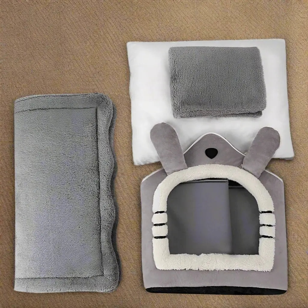 Maison Chat  PetCocon™  Gris setup