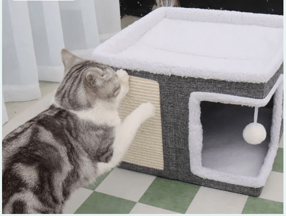Maison pour chat - condo - meuble - Boutique Chat l'Heureux