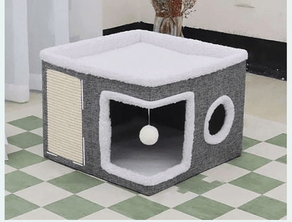Maison pour chat - condo - meuble - Boutique Chat l'Heureux