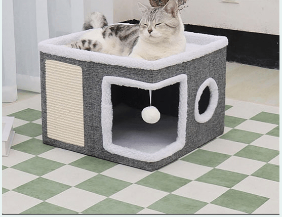 Maison pour chat - condo - meuble - Boutique Chat l'Heureux