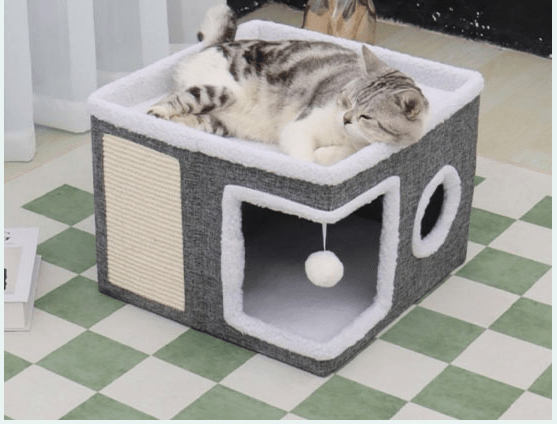 Maison pour chat - condo - meuble - Boutique Chat l'Heureux