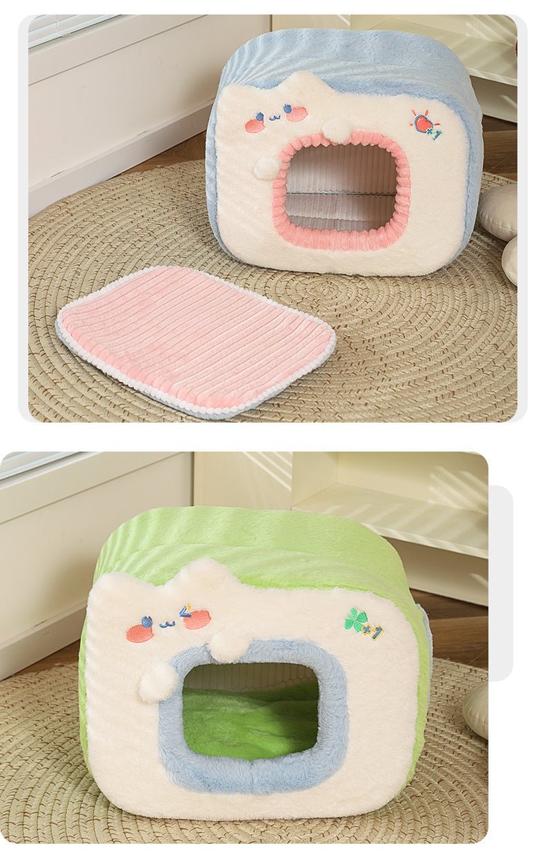 Maison pour chat résistant froid couleur