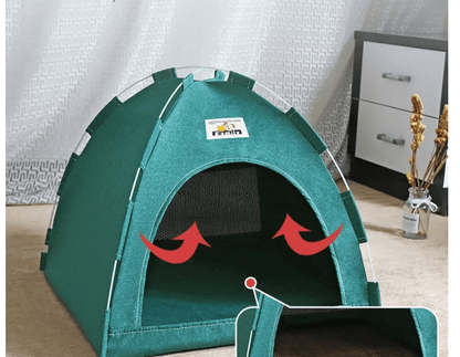 Maison pour chat tente camping  respirante