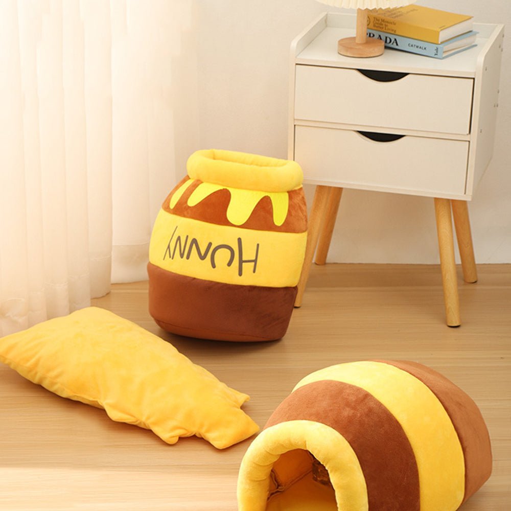 Panier pour chat pot de miel très doux