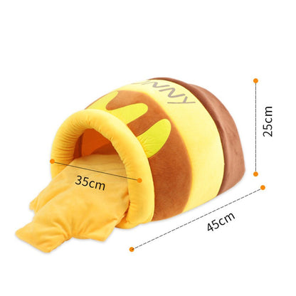Panier pour chat pot de miel grandeur  de 45 cm par 35 cm par 25 cm