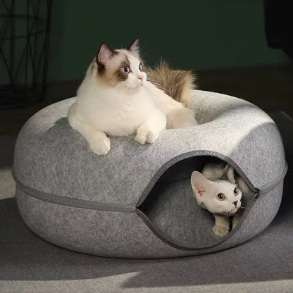 Lit pour Chat - ChatCondo™  Argent pour surveiller