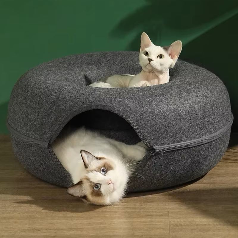 Lit pour Chat - ChatCondo™  Gris mignon