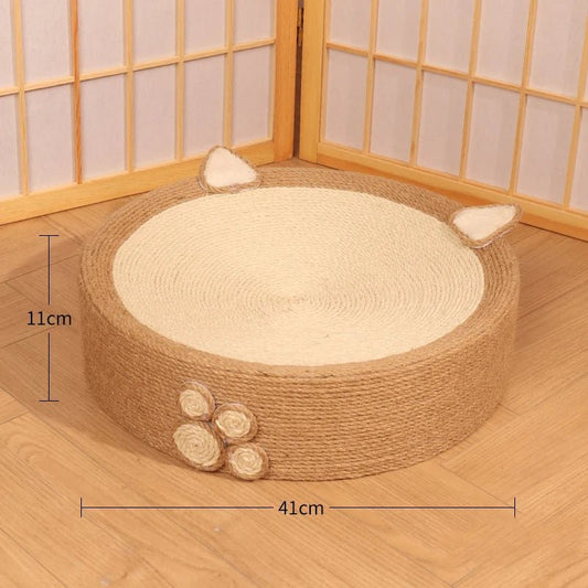 griffoir à chat gratte roche brun dimension de 41 cm par 11 cm